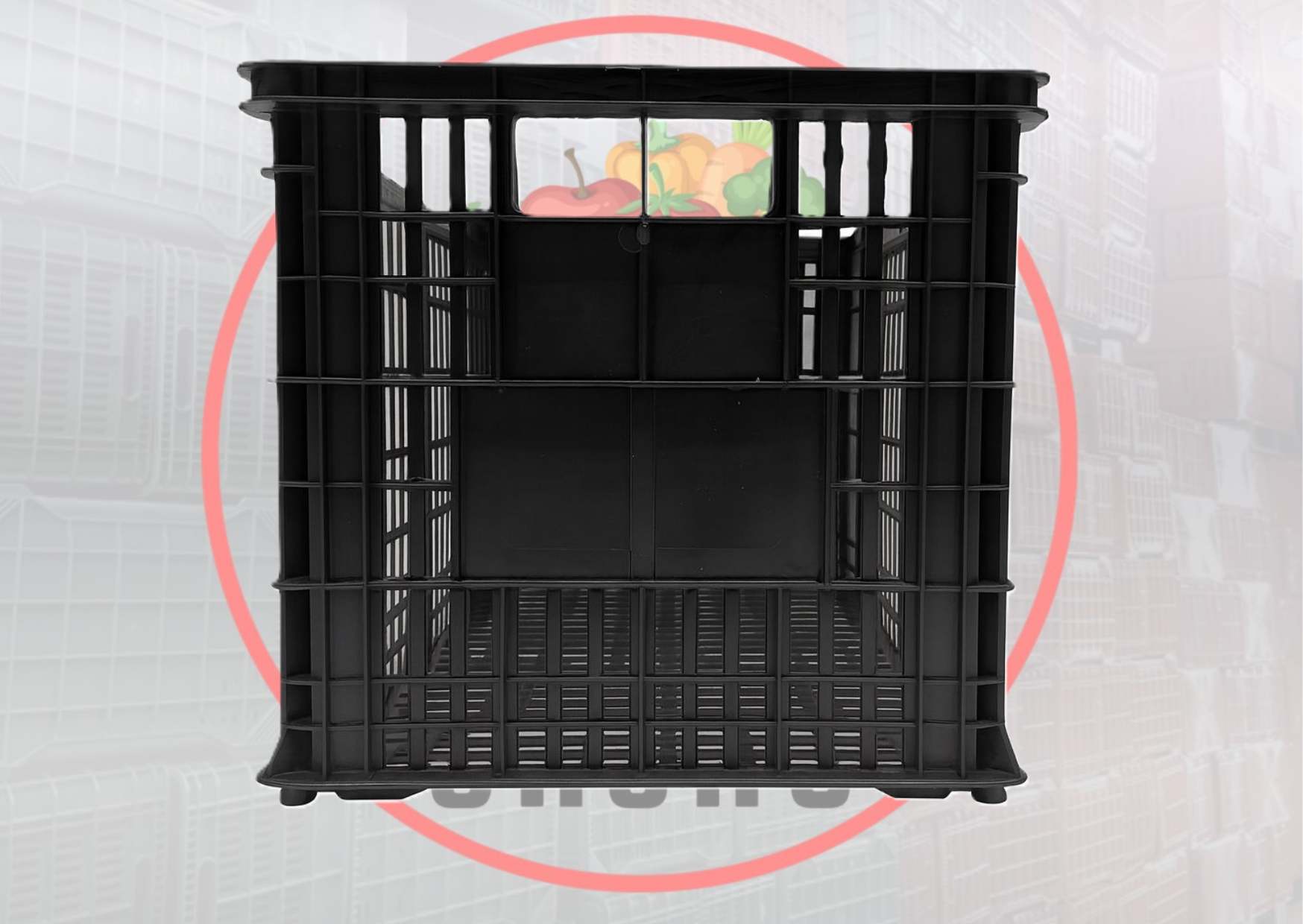 Caja Jalisco con rejilla